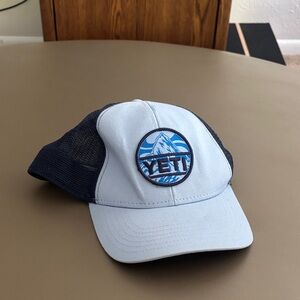 YETI Light Blue and Navy Mesh Cap